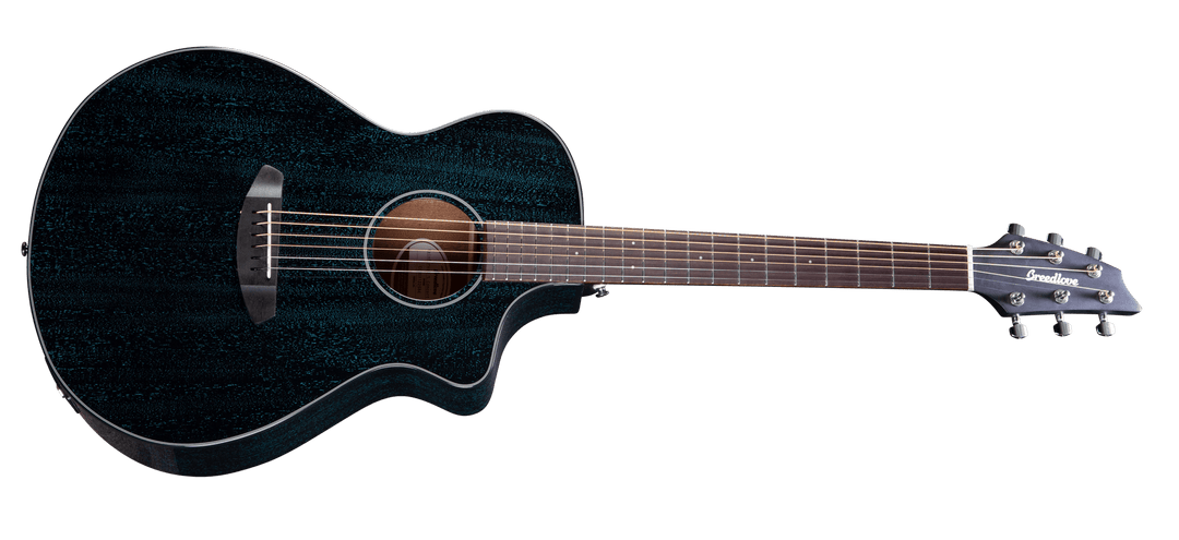 Breedlove Rainforest S Concert Midnight Blue CE African Mahogany African Mahogany by Two Old Hippies