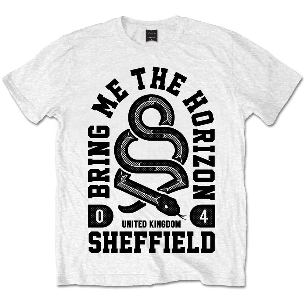 BRING ME THE HORIZON UNISEX TEE: SNAKE by Rock Off Trade