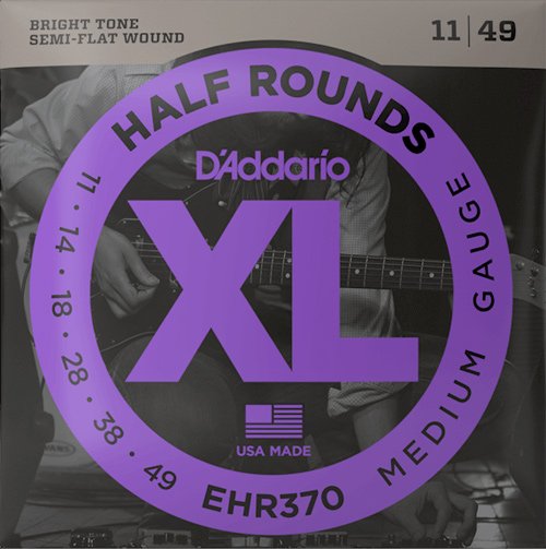 D'Addario Electric Guitar Strings XL Series Half Rounds