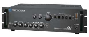 Yorkville Sound Coliseum Amp Series - Fixed Installation Power Amp/Mixer, 180 Watts at 70V or 4R