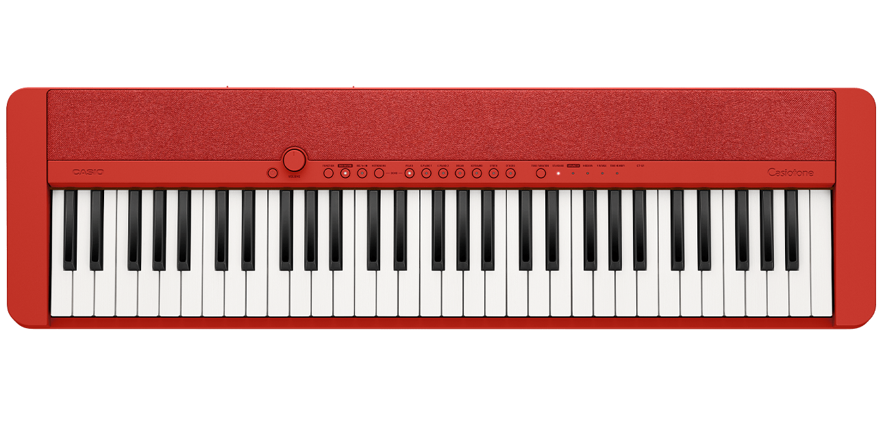Casio CT-S1 61-Key Portable Keyboard Touch Response White