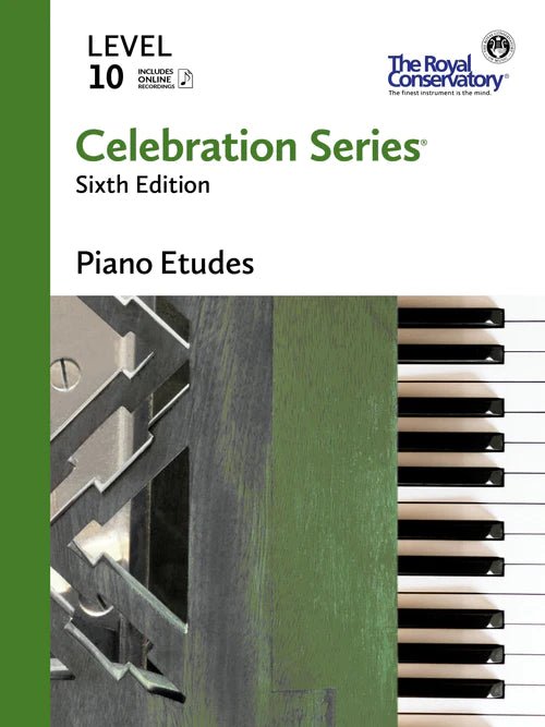 Celebration Series - Piano Etudes Level 10 - Sixth Edition by Frederick Harris Music