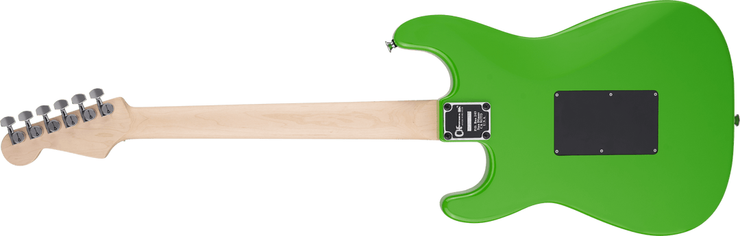 Charvel Pro - Mod So - Cal Style 1 HSH FR M, Maple Fingerboard, Slime Green by FMIC