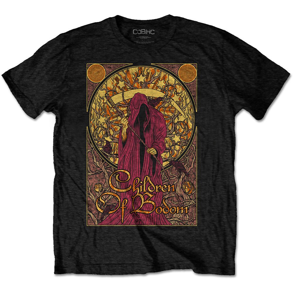 CHILDREN OF BODOM UNISEX TEE: NOUVEAU REAPER by Rock Off Trade