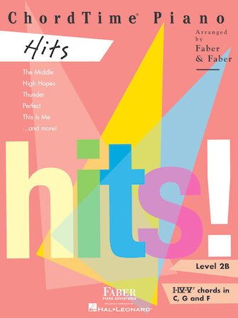 CHORDTIME® PIANO HITS Level 2B by Hal Leonard