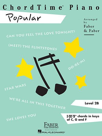 CHORDTIME® PIANO POPULAR - Level 2B by Hal Leonard