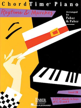 CHORDTIME® PIANO RAGTIME & MARCHES - Level 2B by Hal Leonard