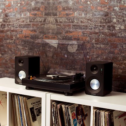 Crosley C - Series Bluetooth Enabled Powered Speakers by Deer Park Dist.