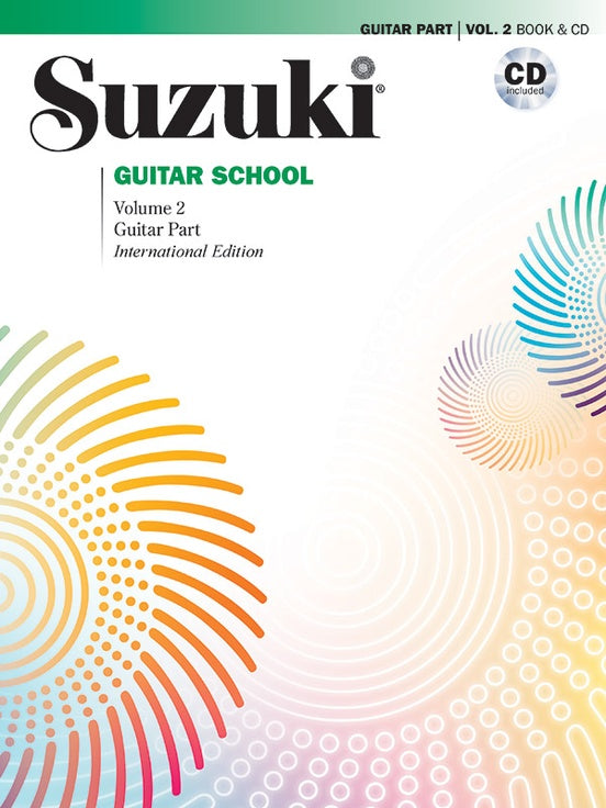 Suzuki Guitar School Guitar Part & CD - Volume 2