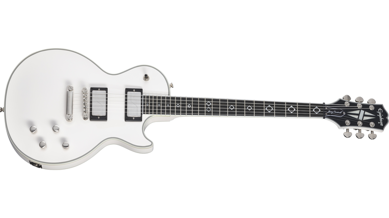 Epiphone Jerry Cantrell Les Paul Custom Prophecy Outfit, Bone White