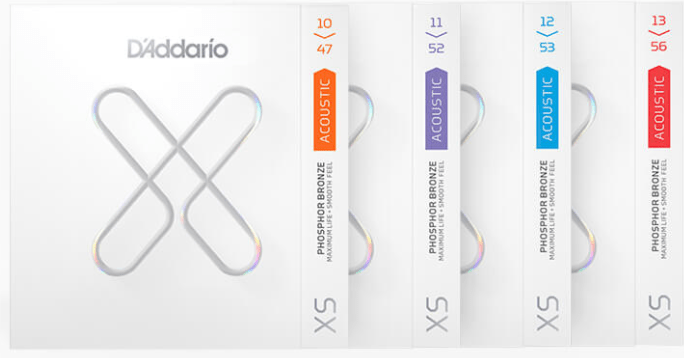 D’Addario Acoustic Guitar Strings XS Coated Phosphor Bronze Series by D'Addario Canada