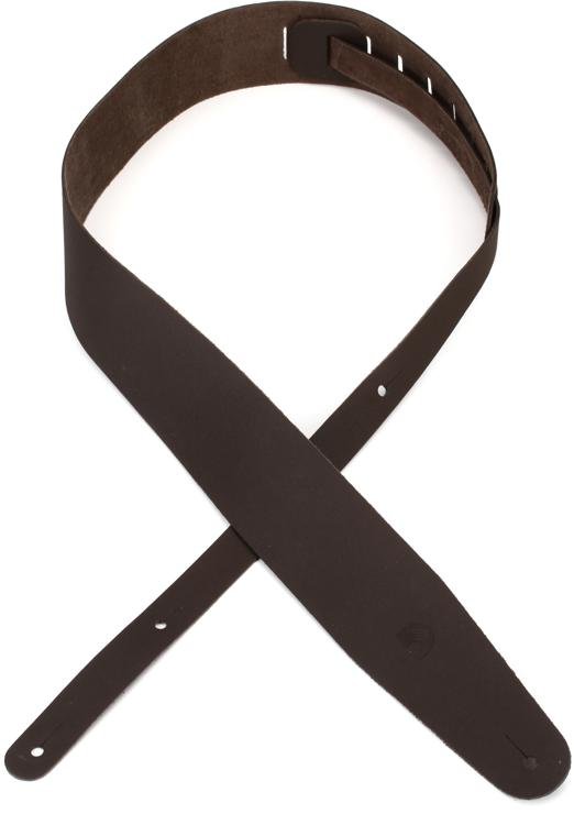 D'addario Basic Leather Guitar Strap by D'Addario Canada