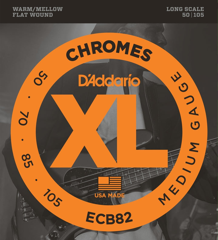 D'Addario Chromes Bass Guitar Strings, Long Scale by D'Addario Canada