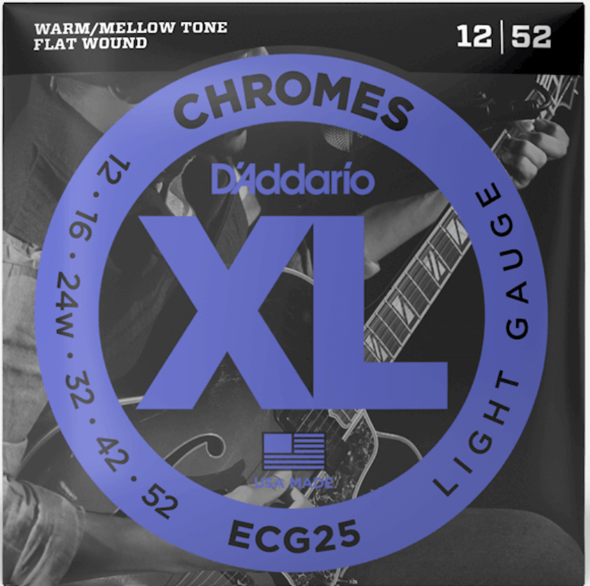 D'Addario Electric Guitar Strings XL Series Chromes by D'Addario Canada