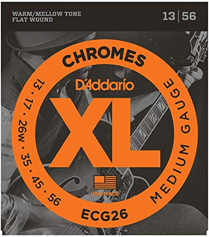 D'Addario Electric Guitar Strings XL Series Chromes by D'Addario Canada