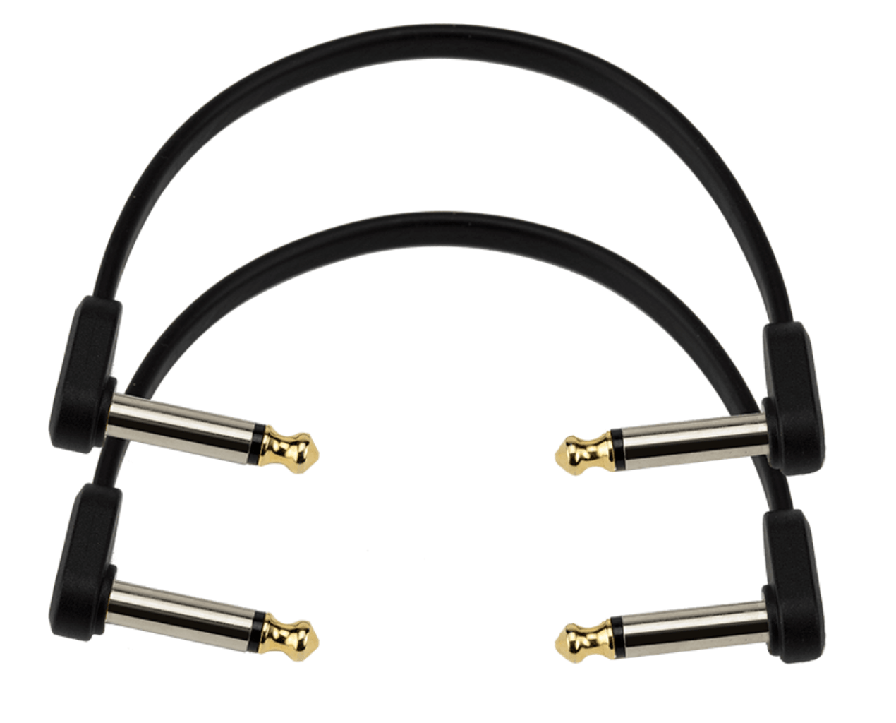D'Addario Flat Patch Cables Matching Right - Angle, 6 inches by D'Addario Canada