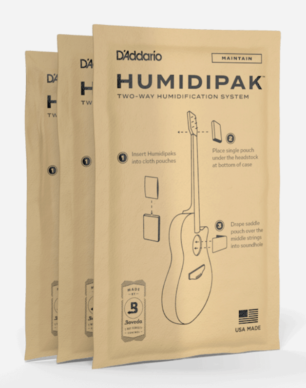 D'Addario Humidipak Maintain Replacement 3 - Pack by D'Addario Canada