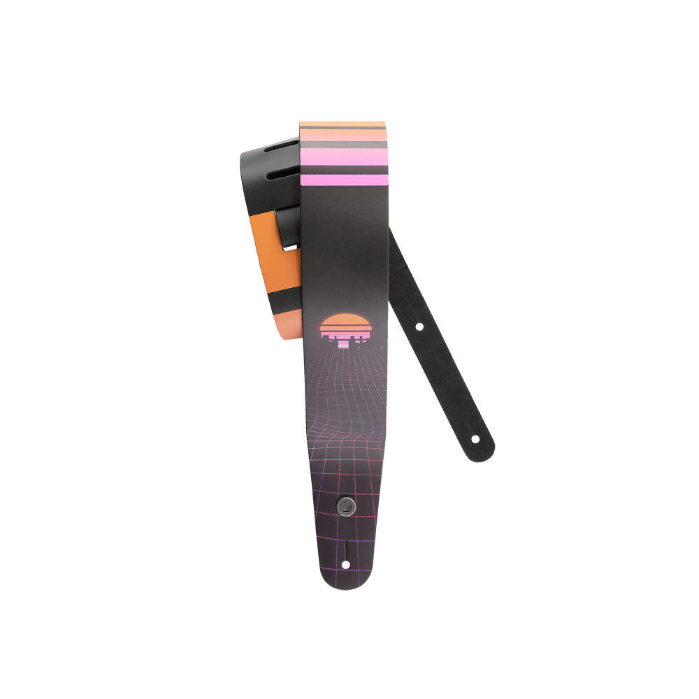 D'addario Outrun 2.5mm Leather Guitar Strap by D'Addario Canada