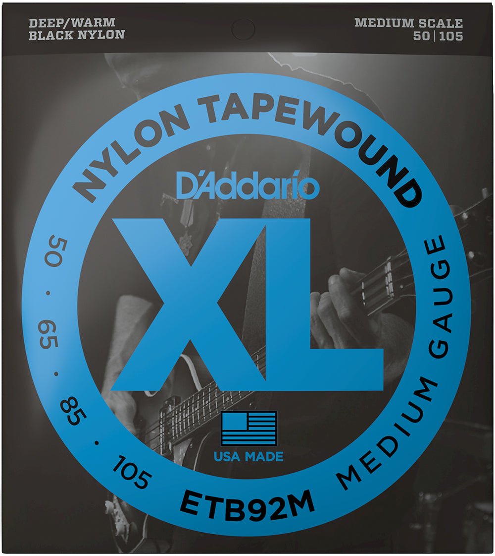 D'Addario Tapewound Bass Strings, 50 - 105 by D'Addario Canada