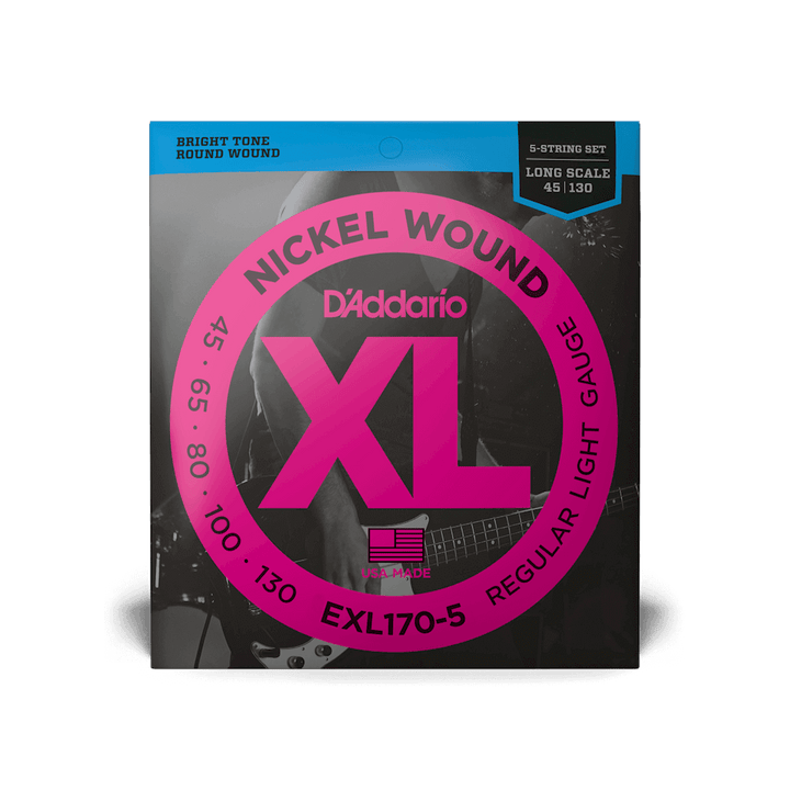 D'Addario XL Series Nickel Wound Bass Strings by D'Addario Canada