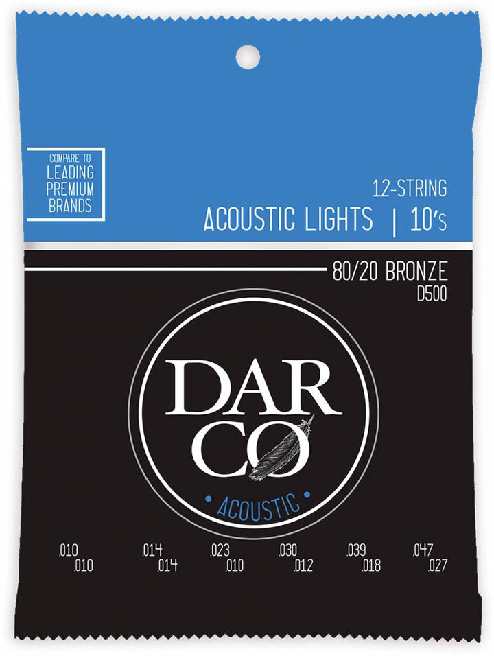 Darco 80/20 Bronze Acoustic Strings by Martin Guitar Co.