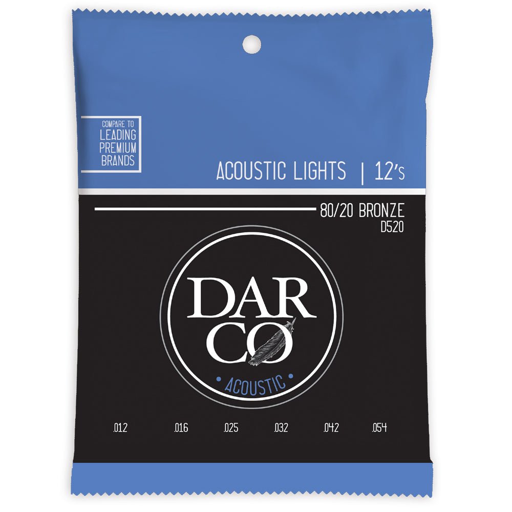Darco 80/20 Bronze Acoustic Strings by Martin Guitar Co.