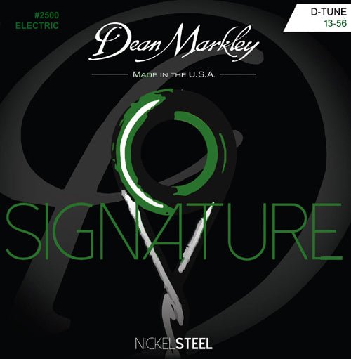 Dean Markley 2500 Signature Series NickelSteel Electric DT 13 - 56 by Coast Music