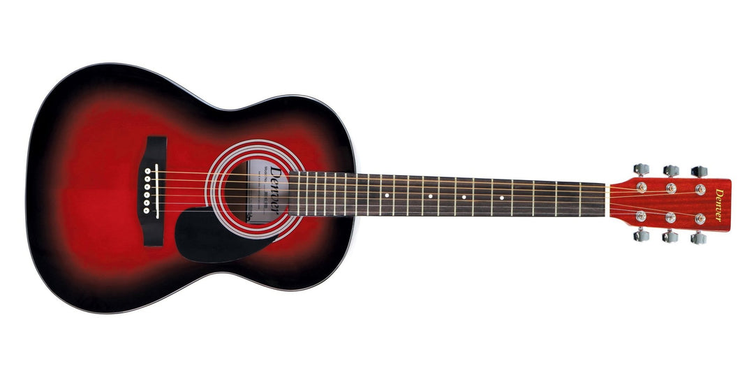 Denver DD34S 3/4 Size Acoustic - Red by Yorkville