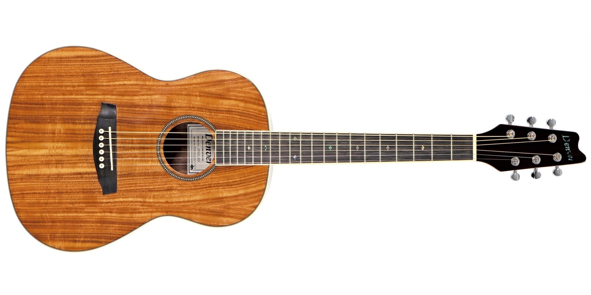 Denver DD44P Parlor Size Acoustic Guitar - Koa by Yorkville