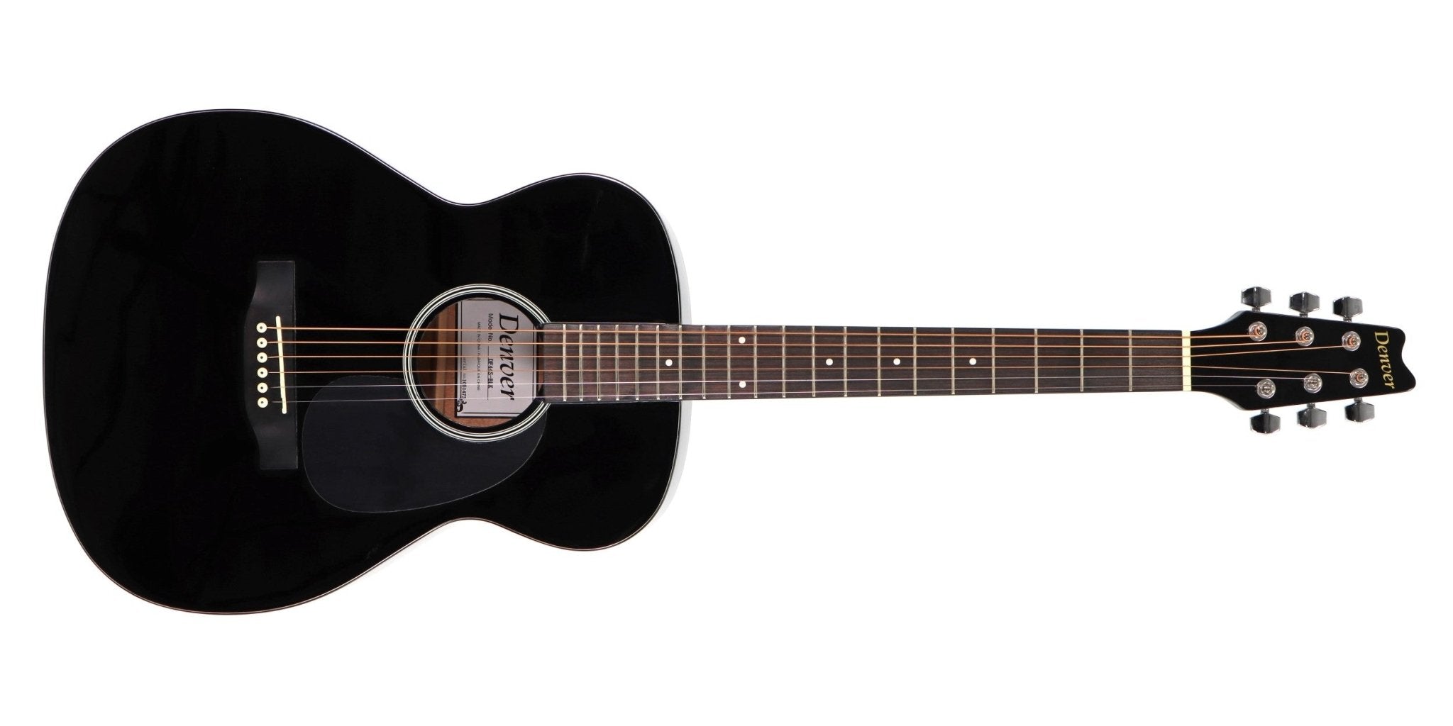 Denver DD44S Acoustic Guitar - Black by Yorkville