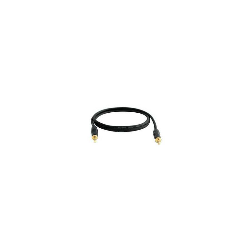 Digiflex HKK Pro Patch Cable Black/Gold 1/8 Inch Connectors