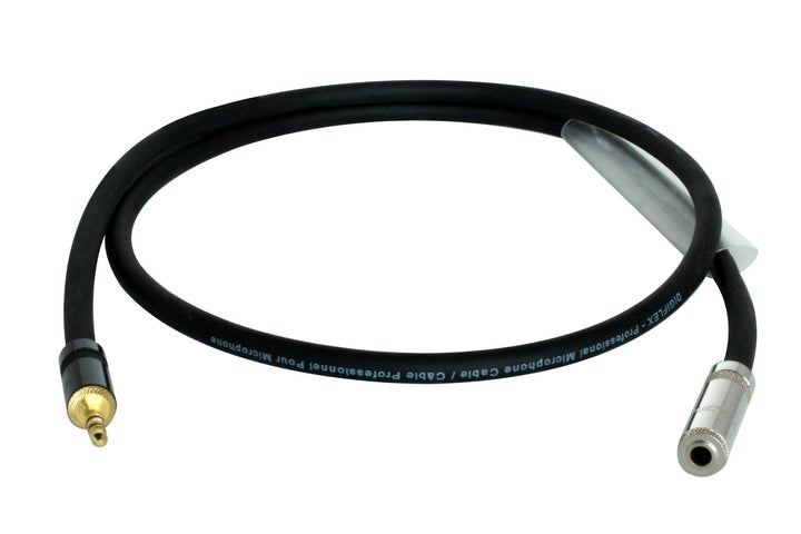 Digiflex NKKF Tour Series Extension Cables - 1/8 Mini TRS Male to Female, 3 Foot by SFM