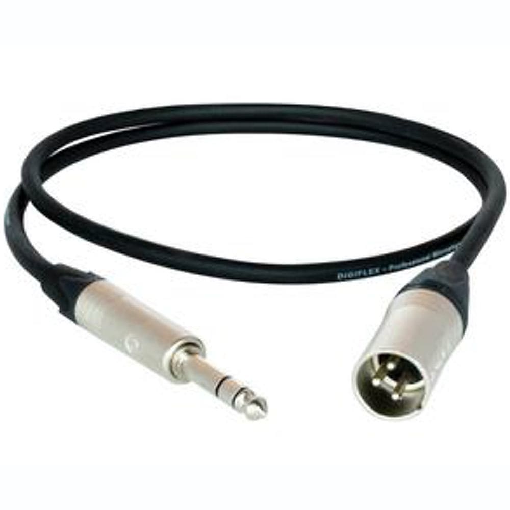 Digiflex NXMS Tour Series XLR M to 1/4 TRS by SFM