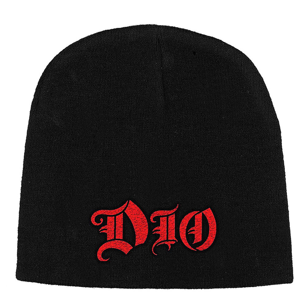 DIO UNISEX BEANIE HAT: LOGO by Rock Off Trade