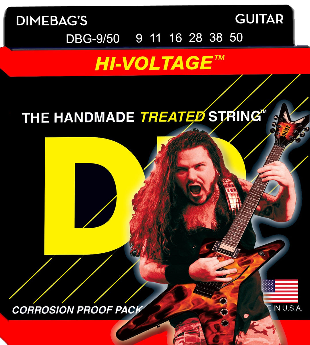 DR Strings Dimebag Darrell Signature Electric Guitar Strings by B&J