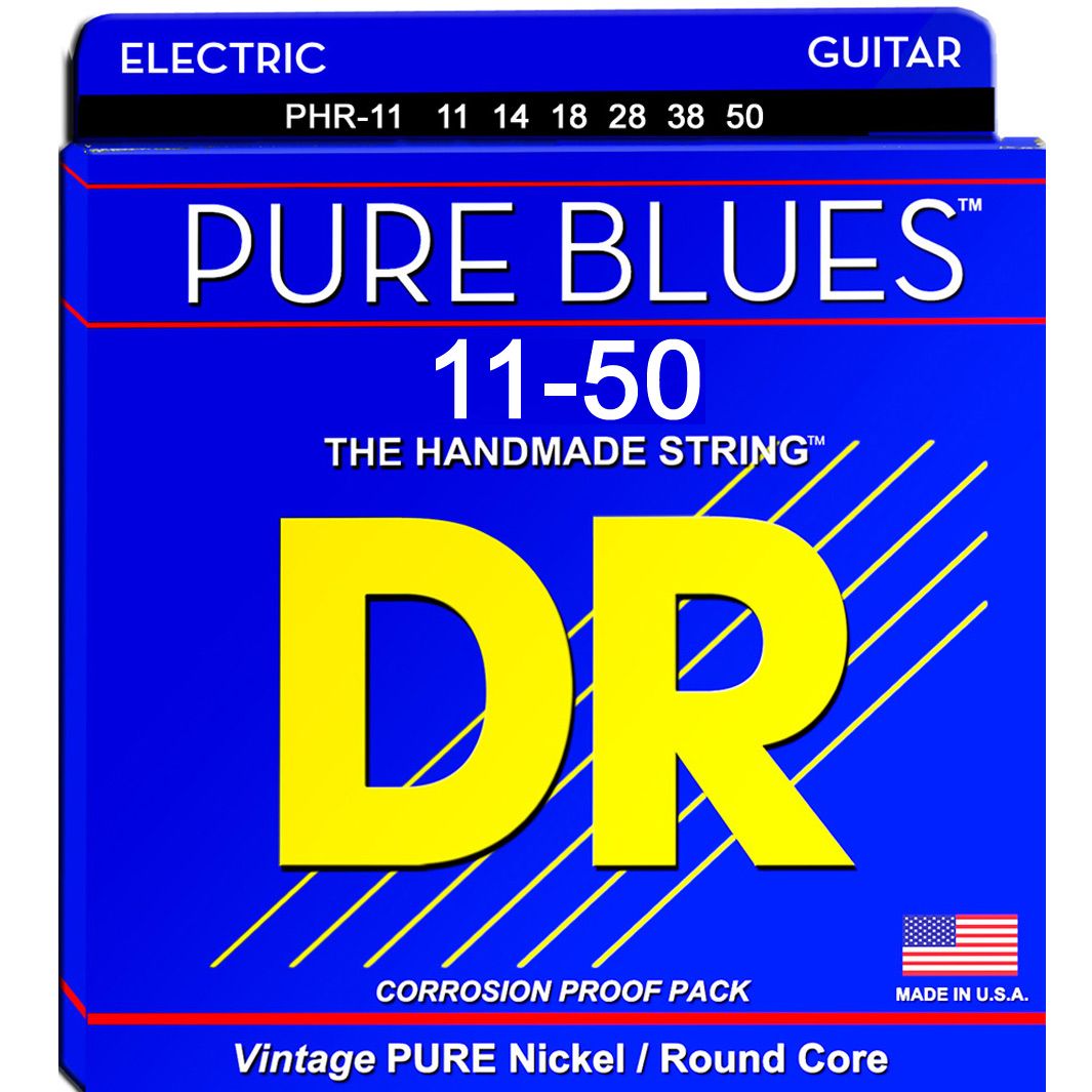 DR Strings Pure Blues Electric Guitar Strings by B&J