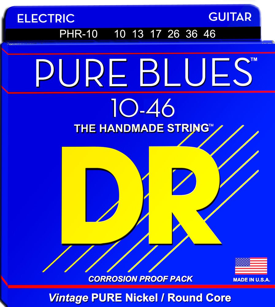 DR Strings Pure Blues Electric Guitar Strings by B&J