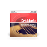 D'Addario Acoustic Guitar Strings 12-String Phosphor Bronze