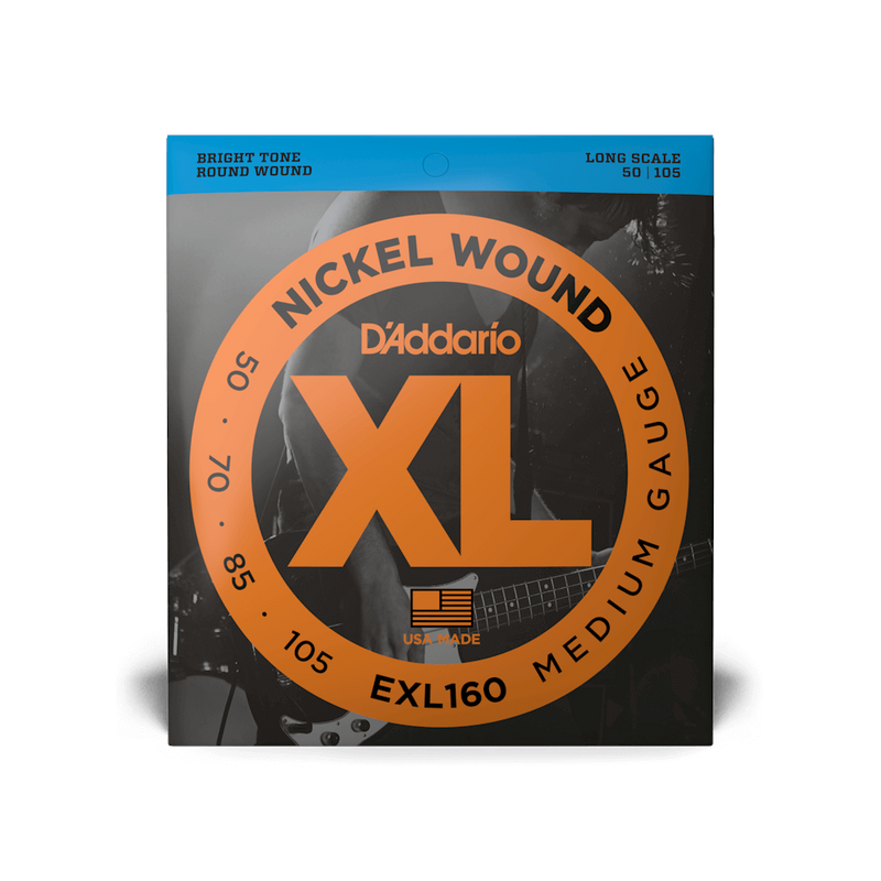D'Addario XL Series Nickel Wound Bass Strings