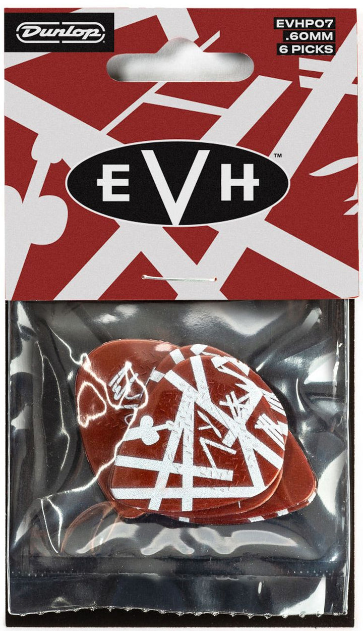 Dunlop Eddie Van Halen Guitar Picks 5150 Max Grip, .60mm (6 - Pack) by Coast Music
