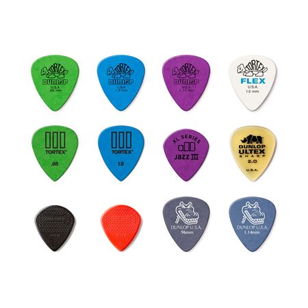 Dunlop Electric Guitar Pick Variety Pack (12/pack) by Coast Music