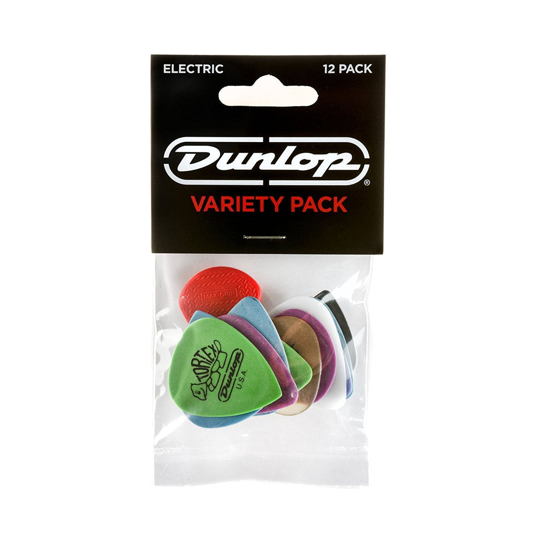Dunlop Electric Guitar Pick Variety Pack (12/pack) by Coast Music