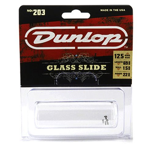 Dunlop JD203 Pyrex Glass Guitar Slide - Large by Coast Music