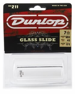 Dunlop JD211 Pyrex Small Glass Guitar Slide by Coast Music