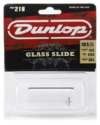 Dunlop JD218 Glass Slide Short / Medium by Coast Music
