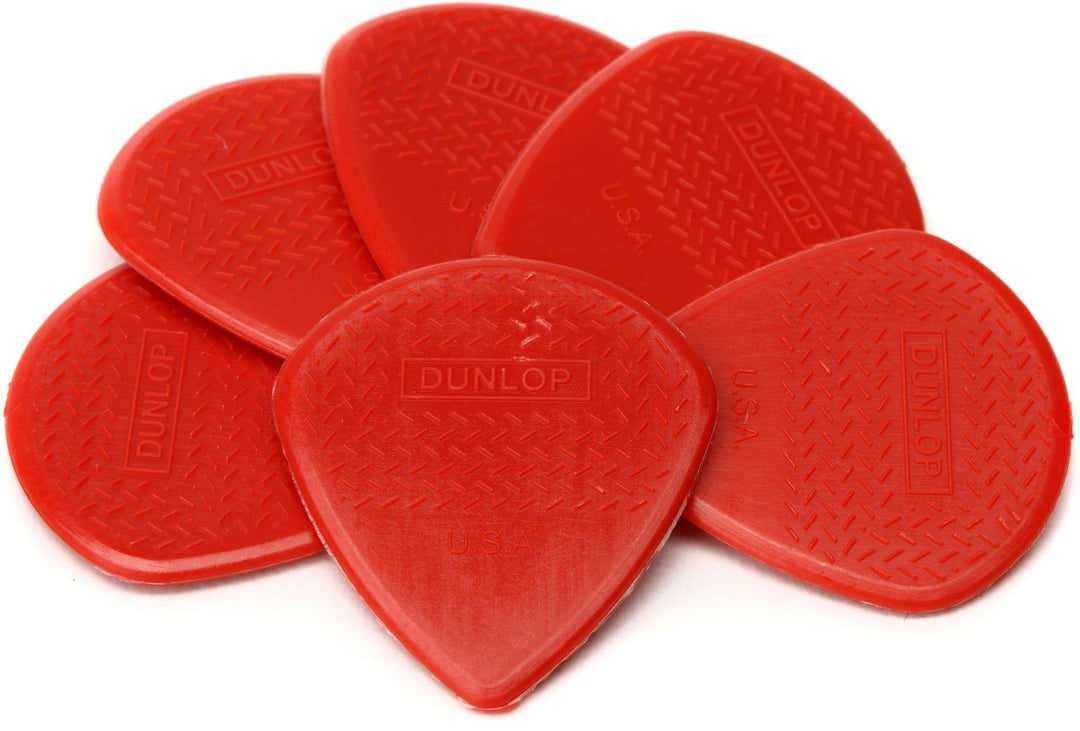 Dunlop Max - grip® Jazz III Nylon Guitar Pick (6/pack) by Coast Music