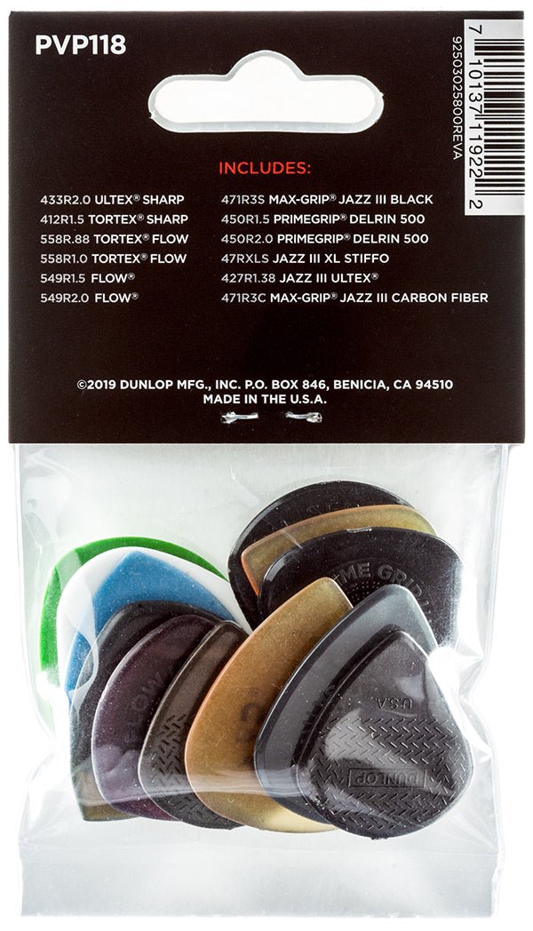 Dunlop Shred Pick Variety Pack by Coast Music
