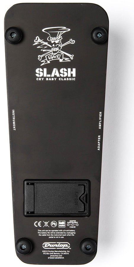 Dunlop Slash Cry Baby® Classic Wah by Coast Music