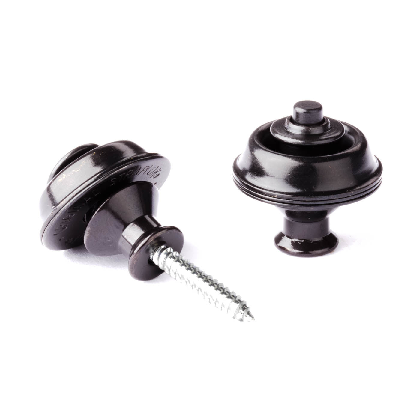 Dunlop Straplok® Strap Retainers, Black by Coast Music