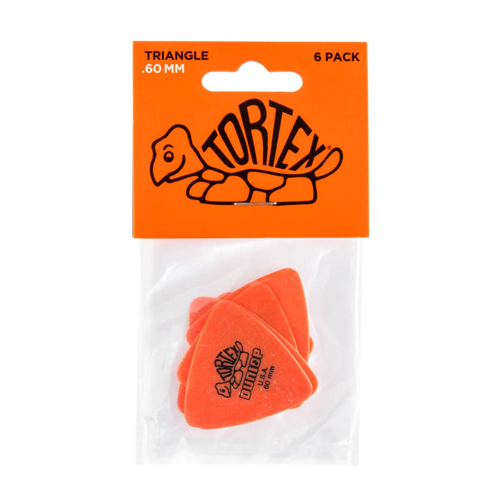 Dunlop Tortex® Triangle Guitar Pick (6/pack) by Coast Music
